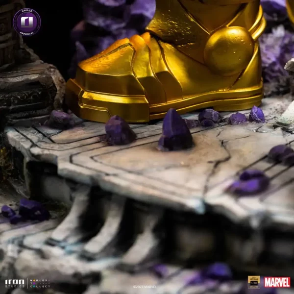 MARVEL - Statuette BDS Art Scale Deluxe 1/10 Thanos Infinity Gauntlet 42 cm – Image 18