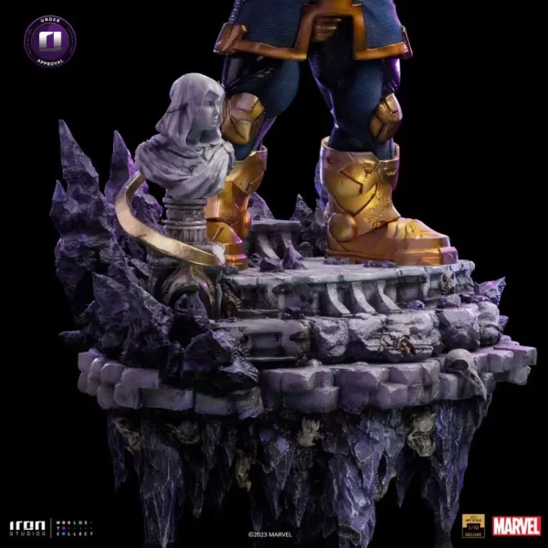 MARVEL - Statuette BDS Art Scale Deluxe 1/10 Thanos Infinity Gauntlet 42 cm – Image 20