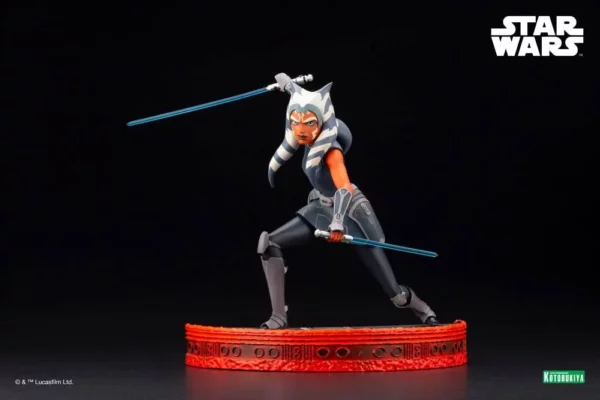 STAR WARS – Statuette 1/7 Ahsoka Tano The Clone Wars ARTFX Escape from the Clones 24 cm – Image 8