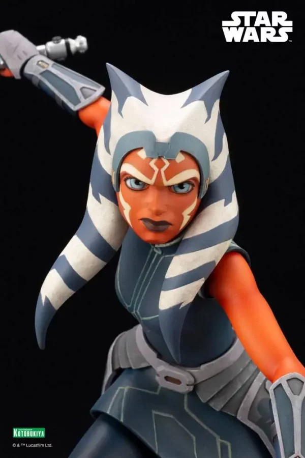STAR WARS – Statuette 1/7 Ahsoka Tano The Clone Wars ARTFX Escape from the Clones 24 cm – Image 11