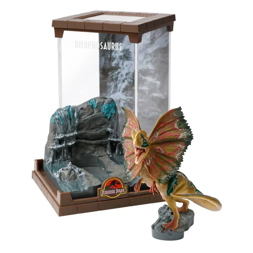 JURASSIC PARK - Figurine Dilophosaurus Diorama 18 cm