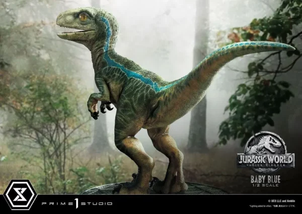JURASSIC WORLD - Statuette 1/2 Prime Collectibles Baby Blue (Fallen Kingdom) 34 cm – Image 6