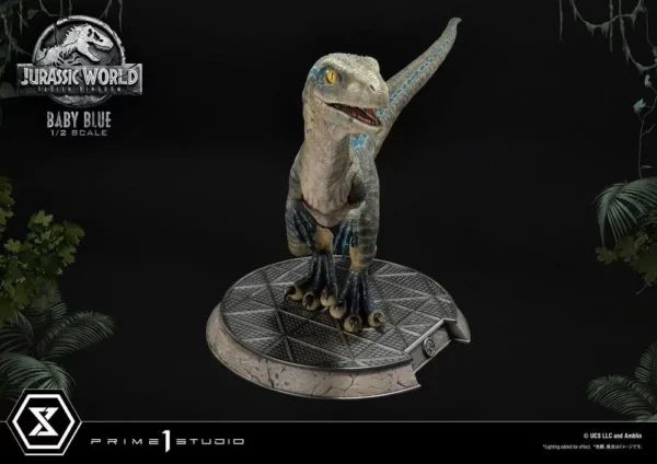 JURASSIC WORLD - Statuette 1/2 Prime Collectibles Baby Blue (Fallen Kingdom) 34 cm – Image 7