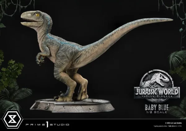 JURASSIC WORLD - Statuette 1/2 Prime Collectibles Baby Blue (Fallen Kingdom) 34 cm – Image 9
