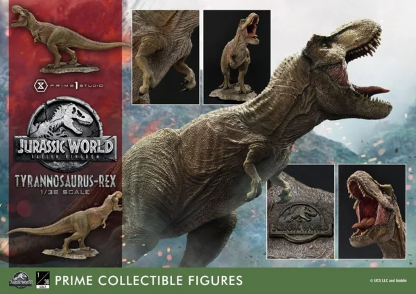 JURASSIC WORLD - Statuette 1/38 PVC Prime Collectibles T-Rex (Fallen Kiingdom) 23 cm – Image 24
