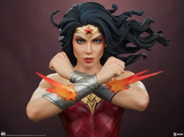DC COMICS - Statuette Premium Format Wonder Woman: Saving the Day 50 cm – Image 13