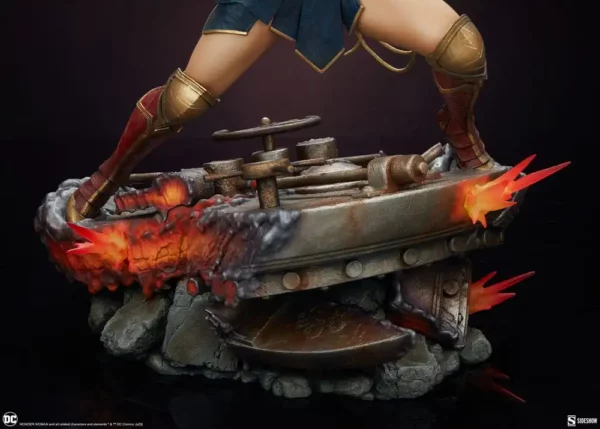 DC COMICS - Statuette Premium Format Wonder Woman: Saving the Day 50 cm – Image 15