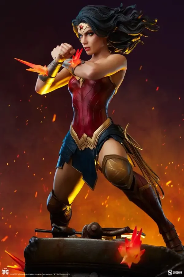 DC COMICS - Statuette Premium Format Wonder Woman: Saving the Day 50 cm – Image 17