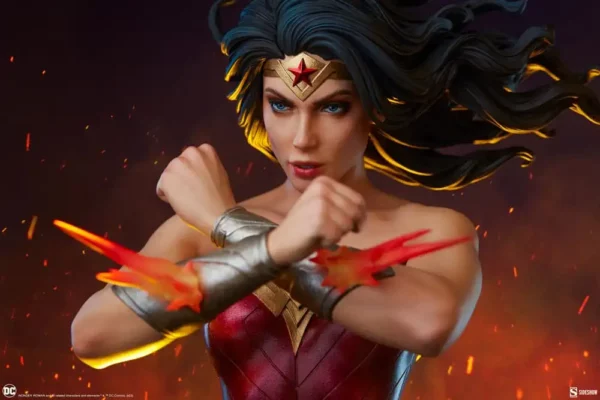 DC COMICS - Statuette Premium Format Wonder Woman: Saving the Day 50 cm – Image 18