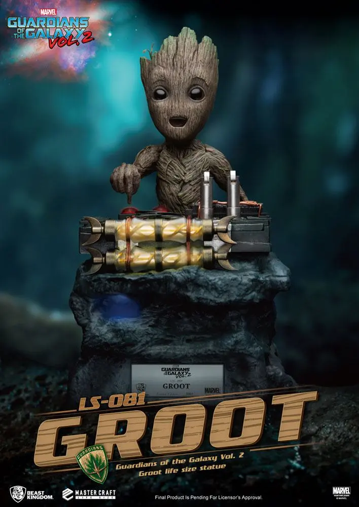 MARVEL - Statuette 1/1 Baby Groot (Les Gardiens de la Galaxie Vol. 2) 32 cm