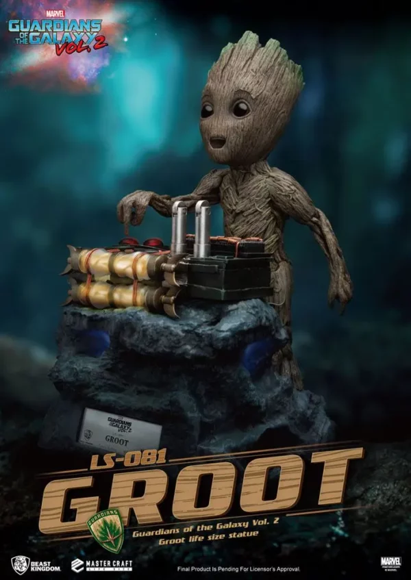 MARVEL - Statuette 1/1 Baby Groot (Les Gardiens de la Galaxie Vol. 2) 32 cm – Image 2