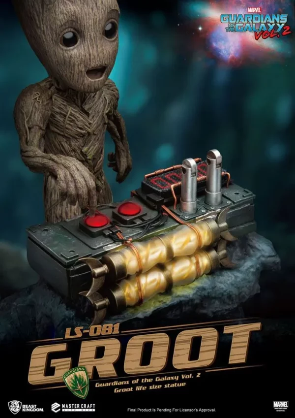 MARVEL - Statuette 1/1 Baby Groot (Les Gardiens de la Galaxie Vol. 2) 32 cm – Image 7