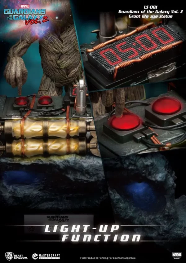 MARVEL - Statuette 1/1 Baby Groot (Les Gardiens de la Galaxie Vol. 2) 32 cm – Image 8