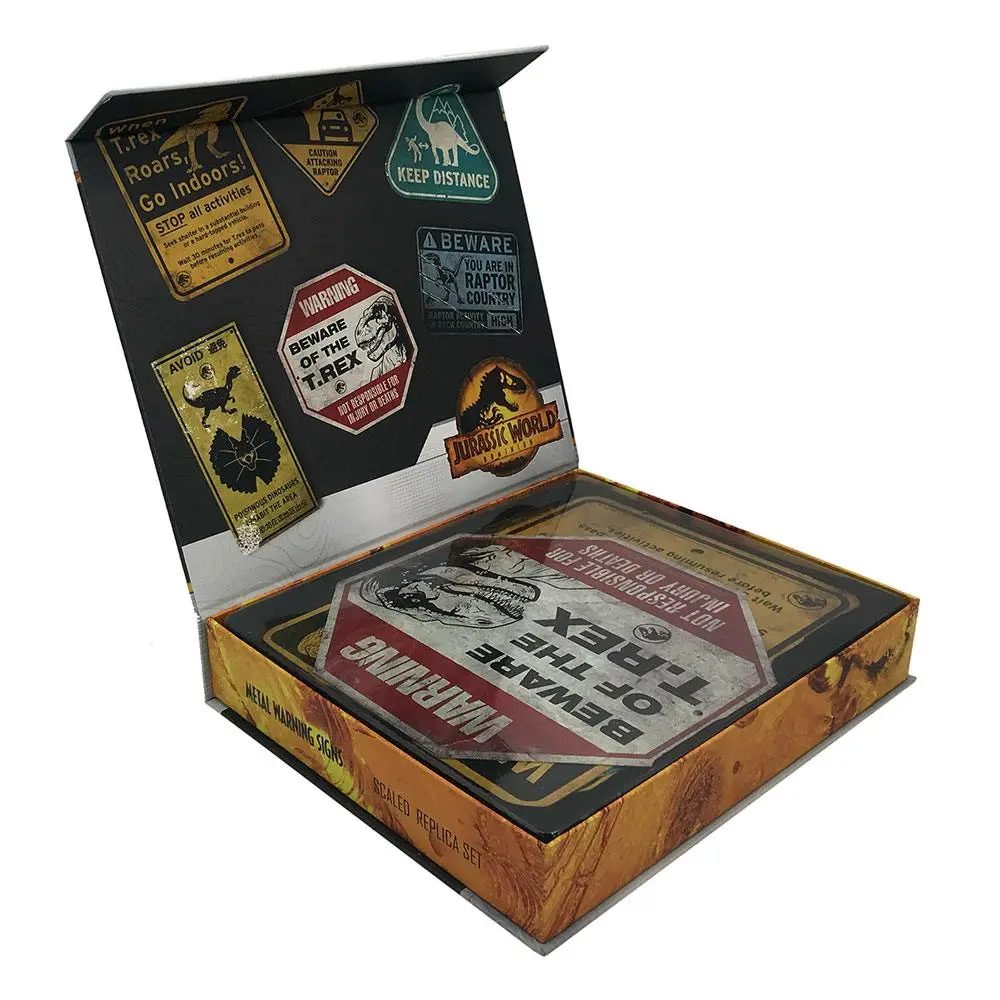 JURASSIC WORLD - Mini Répliques Warning Signs