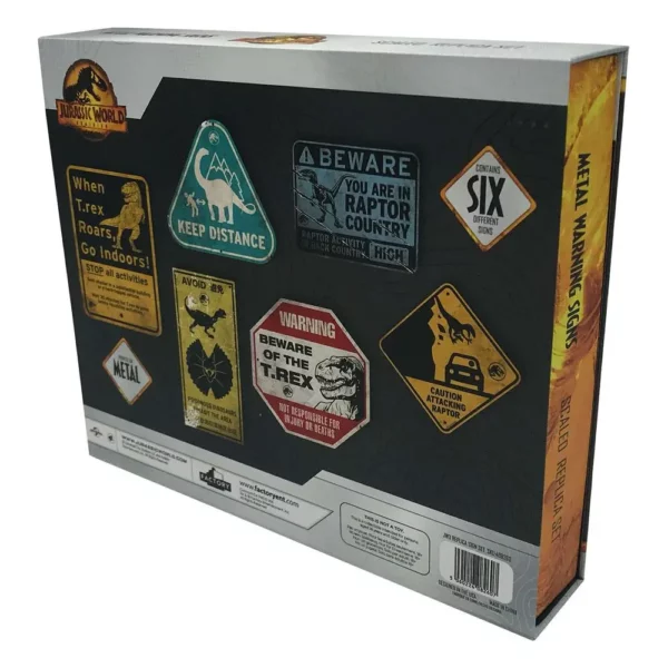 JURASSIC WORLD - Mini Répliques Warning Signs – Image 11