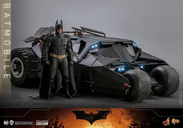 DC COMICS - Batmobile Movie Masterpiece The Dark Knight 73 cm – Image 5