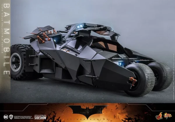 DC COMICS - Batmobile Movie Masterpiece The Dark Knight 73 cm – Image 6