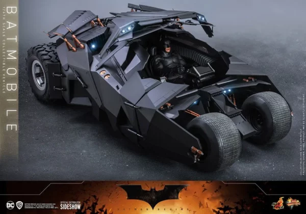 DC COMICS - Batmobile Movie Masterpiece The Dark Knight 73 cm – Image 7