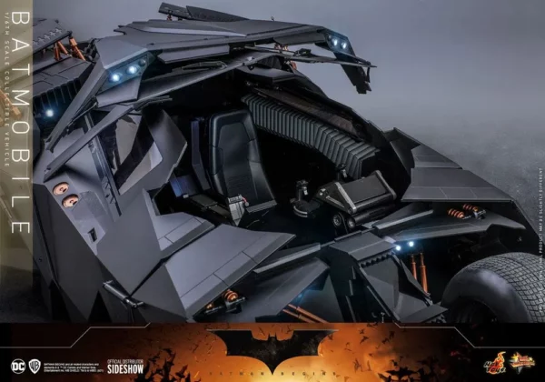 DC COMICS - Batmobile Movie Masterpiece The Dark Knight 73 cm – Image 10