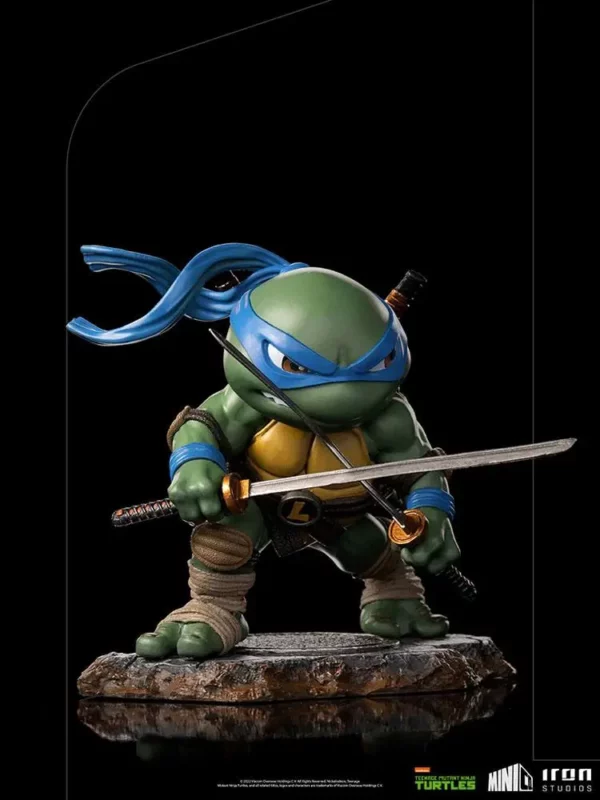 LES TORTUES NINJA - Figurine Leonardo Mini Co 12 cm – Image 5