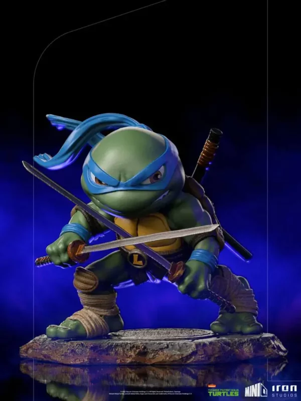 LES TORTUES NINJA - Figurine Leonardo Mini Co 12 cm – Image 6