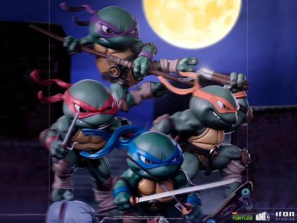 LES TORTUES NINJA - Figurine Leonardo Mini Co 12 cm – Image 8