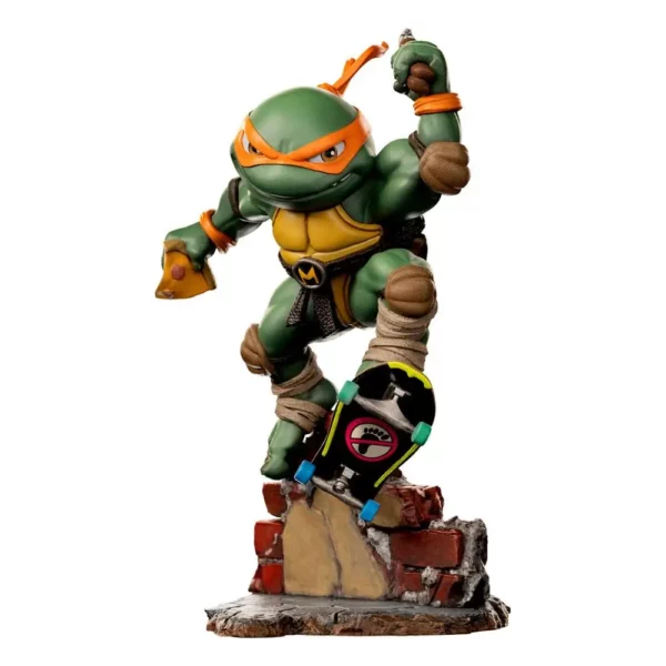 LES TORTUES NINJA - Figurine Michelangelo Mini Co 20 cm – Image 7