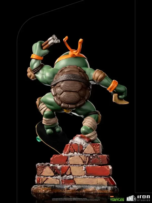 LES TORTUES NINJA - Figurine Michelangelo Mini Co 20 cm – Image 5