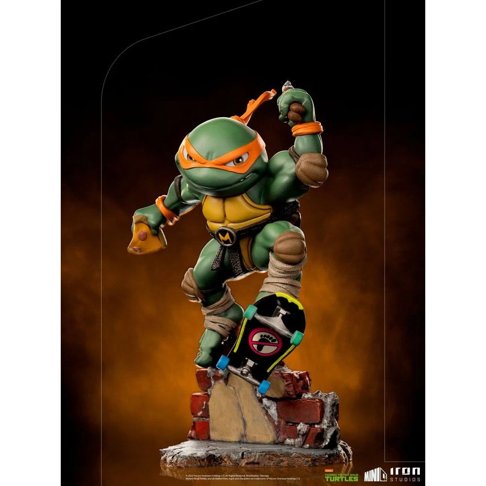 LES TORTUES NINJA - Figurine Michelangelo Mini Co 20 cm