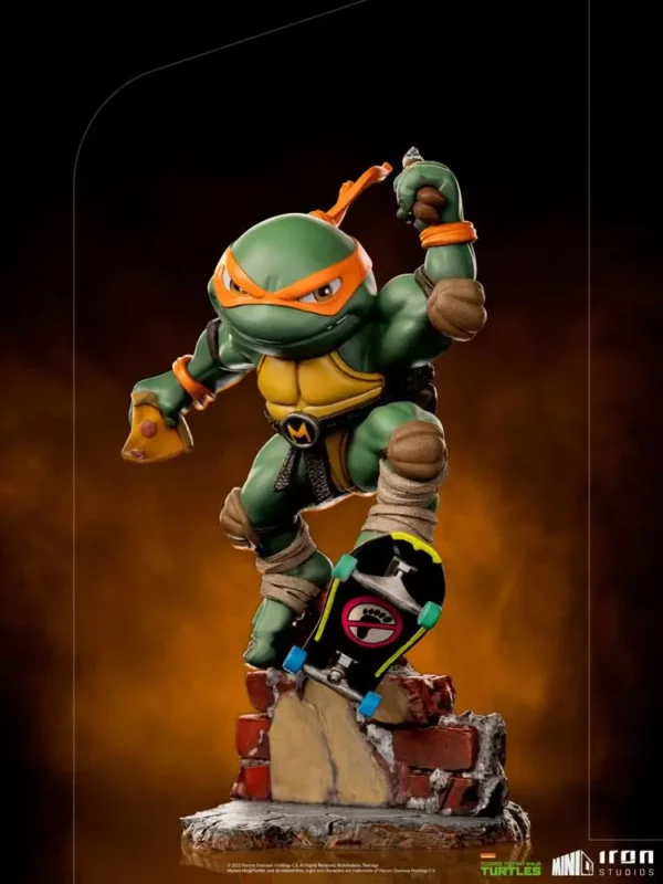 LES TORTUES NINJA - Figurine Michelangelo Mini Co 20 cm – Image 6