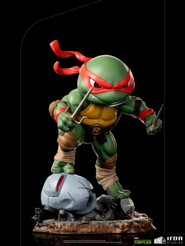 LES TORTUES NINJA - Figurine Raphaël Mini Co 16 cm – Image 5