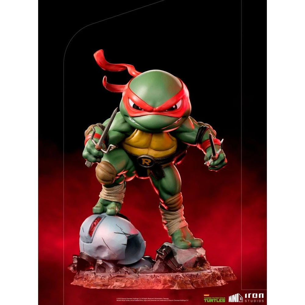 LES TORTUES NINJA - Figurine Raphaël Mini Co 16 cm - Le Manoir des