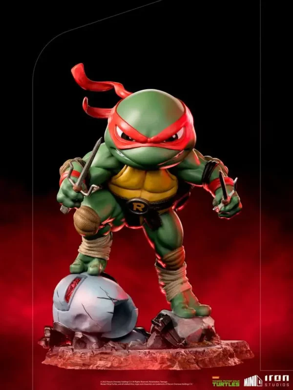 LES TORTUES NINJA - Figurine Raphaël Mini Co 16 cm – Image 6
