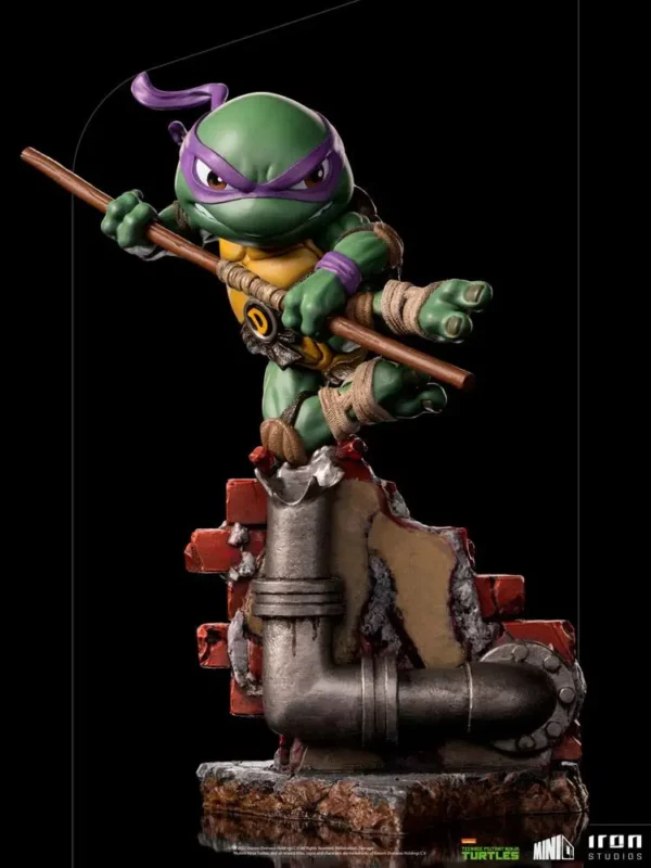 LES TORTUES NINJA - Figurine Donatello Mini Co 21 cm – Image 3