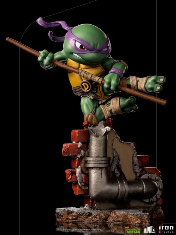 LES TORTUES NINJA - Figurine Donatello Mini Co 21 cm – Image 4