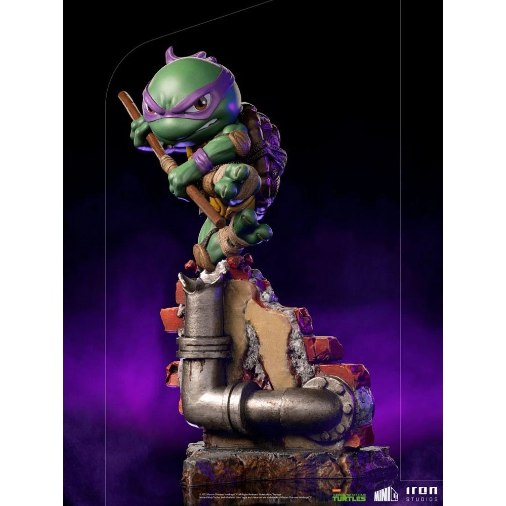 LES TORTUES NINJA - Figurine Donatello Mini Co 21 cm
