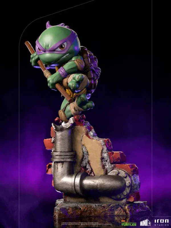 LES TORTUES NINJA - Figurine Donatello Mini Co 21 cm – Image 6