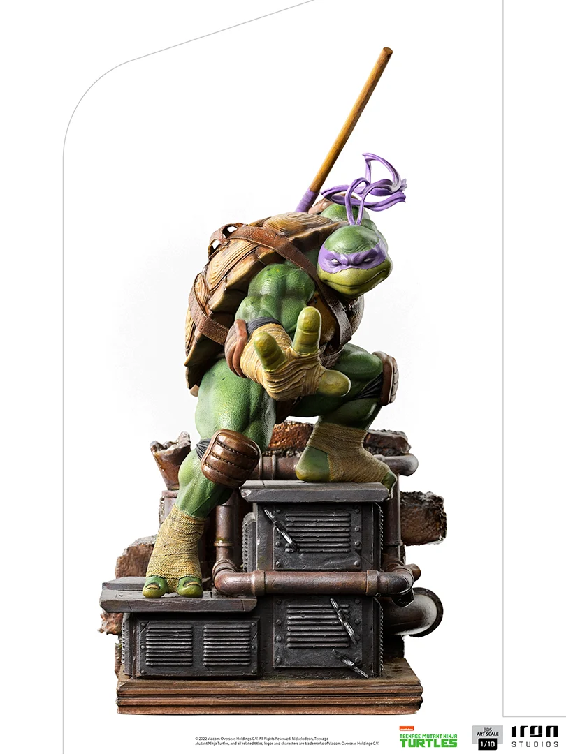 LES TORTUES NINJA - Statuette 1/10 Art Scale Donatello 24 cm