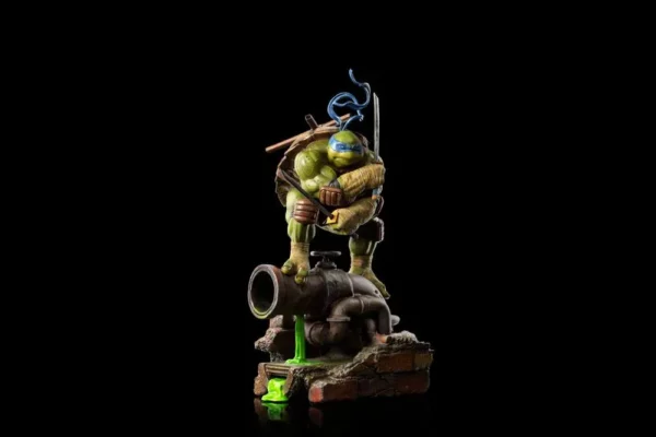 LES TORTUES NINJA - Statuette 1/10 Art Scale Leonardo 24 cm – Image 4