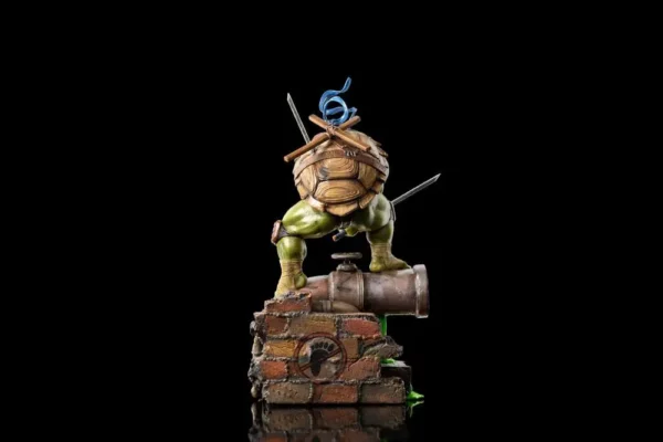 LES TORTUES NINJA - Statuette 1/10 Art Scale Leonardo 24 cm – Image 5
