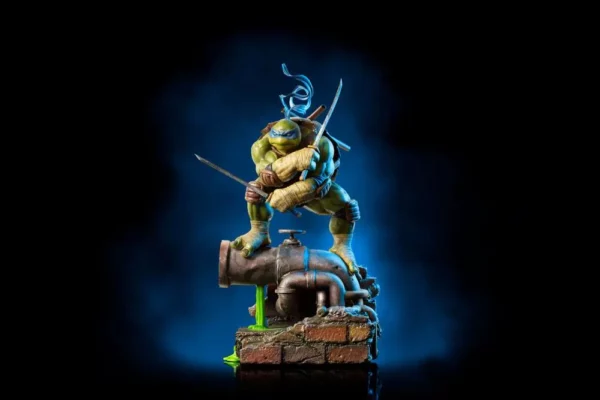 LES TORTUES NINJA - Statuette 1/10 Art Scale Leonardo 24 cm – Image 6