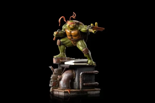LES TORTUES NINJA - Statuette 1/10 Art Scale Michelangelo 26 cm – Image 3