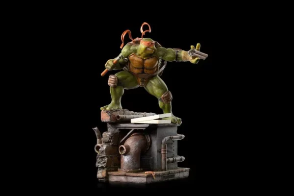 LES TORTUES NINJA - Statuette 1/10 Art Scale Michelangelo 26 cm – Image 4