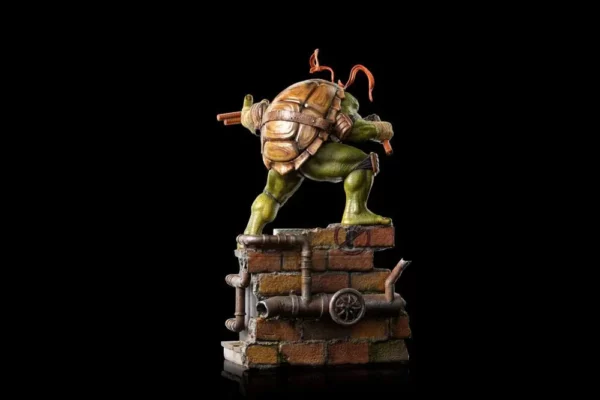 LES TORTUES NINJA - Statuette 1/10 Art Scale Michelangelo 26 cm – Image 5