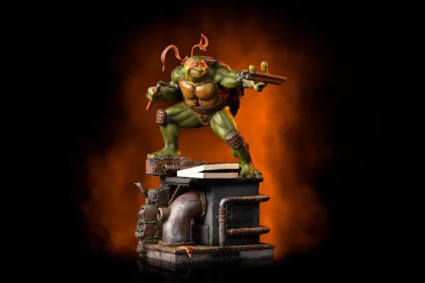 LES TORTUES NINJA - Statuette 1/10 Art Scale Michelangelo 26 cm – Image 6