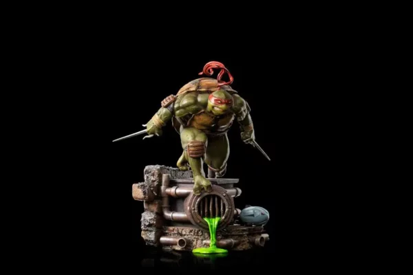LES TORTUES NINJA - Statuette 1/10 Art Scale Raphaël 22 cm – Image 4