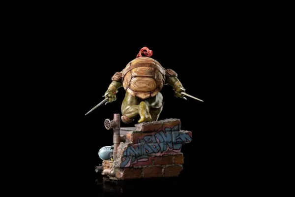 LES TORTUES NINJA - Statuette 1/10 Art Scale Raphaël 22 cm – Image 5