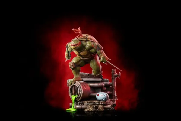 LES TORTUES NINJA - Statuette 1/10 Art Scale Raphaël 22 cm – Image 6