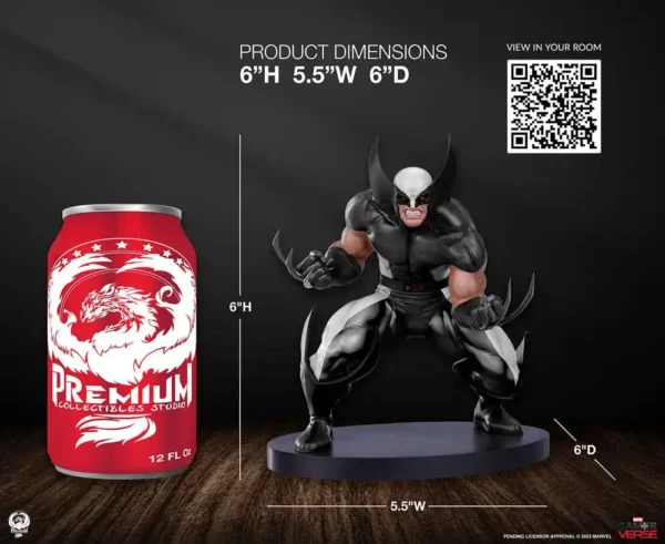 MARVEL – Statuette 1/10 Wolverine (X-Force Edition) Gamerverse 15 cm – Image 15
