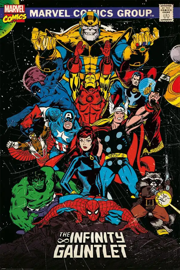 MARVEL - Poster Marvel Comics The Infinity Gauntlet (91 x 61)